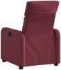 vidaXL Relaxsessel Weinrot Stoff 374168 Bild 3