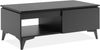 Wohnzimmer-Set >Bertrix< in Schiefer dunkel / anthrazit - 177x51,5x40cm (BxHxT) Bild 5
