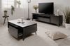 Wohnzimmer-Set >Bertrix< in Schiefer dunkel / anthrazit - 177x51,5x40cm (BxHxT) Bild 2