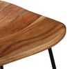 Barhocker 2 Stk. Massivholz Akazie [247934] Bild 5