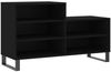 vidaXL Schuhregal Schwarz 102x36x60 cm Holzwerkstoff 831397 Bild 2
