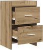 vidaXL Nachttische Artisan-Eiche 40 x 30 x 60 cm Holzwerkstoff 8010977 Bild 3