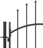vidaXL Gartentor Woerden Stahl 1x2 m Schwarz 146321 Bild 3