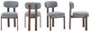 MODFU Esszimmerstuhl Mittelalterliches Essstuhl-Set (mit ergonomischer Rückenlehne, Ideal für Küche und Esszimmer, 4 St) Bild 2
