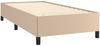 vidaXL Bettgestell Cappuccino-Braun 100x200 cm Kunstleder [347238] Bild 4