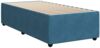 vidaXL Boxspringbett mit Matratze Blau 90x200 cm Samt 3287648 Bild 5