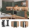 Eckunterschrank Fame-Line Grün-Gold Landhaus 80.5 cm , AP Marmor Vicco Bild 2