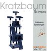 Kratzbaum Katzenbaum Katzenkratzbaum 170 cm Kletterbaum Spielbaum Dunkelgrau Bild 2
