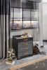 Cilek DARK METAL Kommode Sideboard Anrichte Kinderkommode Grau / Schwarz Bild 3