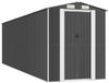 vidaXL Geräteschuppen Anthrazit 192x689x223 cm Verzinkter Stahl 3147455 Bild 2