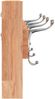 vidaXL Hakenleiste 42x8,5x14 cm Massivholz Nussbaum 350371 Bild 4