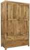 Schrank Hina 120x200x60 aus Mangoholz Bild 2
