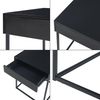 Beistelltisch Rautjärvi 50x43x41cm aus Stahl Schwarz [en. casa] Bild 4