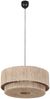 Große Pendelleuchte SMILLA 1-flammig aus Jute Natur im Boho Stil, Ø 60cm Bild 2