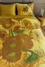 beddinghouse Mako Satin Bettwäsche 2 teilig Bettbezug 135x200 cm Kopfkissenbezug 80x80 cm Tournesol Gelb Bild 3