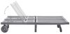 vidaXL 2-Personen-Sonnenliege mit Auflage Grau Akazie Massivholz 3061389 Bild 3