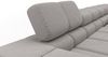 Home affaire Ecksofa Ancona New, wahlweise motorische Sitztiefenverstellung, auch in Cord, feine Steppung, mit Kopfteilverstellung, 3 Zierkissen, L-Form Bild 4