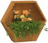 vidaXL Wand-Pflanzkübel 2 Stk. Rostig Cortenstahl 46x10x40 cm 823685 Bild 3