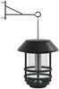 vidaXL Solar-Außenwandleuchten 2 Stk. Warmweiß Flackerndes Licht 4008185 Bild 5