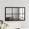 vidaXL Wandspiegel, Metall schwarz, 40x60 cm Bild 3