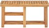 vidaXL Schuhregal 90 × 32 × 46 cm Massivholz Akazie 45932 Bild 2