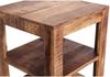 Regal Mangoholz massiv Natur 44x44 cm Bild 5