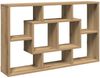 vidaXL Wandregal Artisan-Eiche 85 x 16 x 52,5 cm Holzwerkstoff 857014 Bild 2