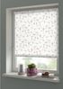 Gardinia EasyFix Rollo mit Blättern weiß beige 120 x 150 cm Bild 2