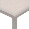 IDIMEX Gartentisch TRAPANI, Gartentisch 160x90 cm mit Aluminiumgestell und Stein-Glasplatte Beige Bild 4