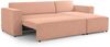 Ecksofa Schlafsofa WALDO Stoff Brooklyn Coral Ottomane Rechts Bild 4