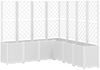 vidaXL Pflanzkübel mit Rankgitter Weiß 160x160x140 cm PP 367884 Bild 2