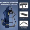 Ferghana Gaming-Stuhl Gaming-Stuhl: Kopfstütze, Lendenkissen, Armlehnen, Fußstütze (Packung), Ergonomischer PC-Stuhl,Rückenlehne 90°-125° Bild 4