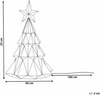 LED Dekoration UNUKA Weihnachtsbaum 40 cm Bunt Bild 2