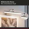 Paulmann 95572 LED Bilderleuchte Renan 3000K 400x210 mm 9,5W Alu gebürstet Bild 2