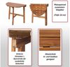 MCW Klapptisch MCW-L19, klappbar, In- und Outdoor geeignet Bild 3