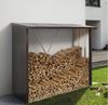 Biohort Holzlager WoodStock Gr. 230 lieferbar in 3 Farben dunkelgrau-metallic Bild 2