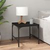 vidaXL Beistelltische 2 Stk. Schwarz 40x40x35 cm Holzwerkstoff 819403 Bild 3