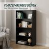 Relaxdays Bücherregal mit verstellbaren Böden Bild 2