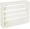 CHICCIE Holzkiste Holzregal 50x40x15cm - weiß (1 St) Bild 1