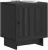 vidaXL Nachttisch Schwarz 43 x 34,5 x 50 cm Holzwerkstoff 893877 Bild 2
