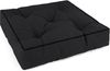 Aspero Sitzauflage 4 Stuhlkissen 40x40 cm Padua, Gepolsterte Outdoor Auflage mit Steppung Bild 2