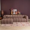 Bronx71 Ecksofa Luca Bouclé rot/rosa links Bild 4