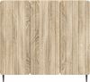 vidaXL Sideboard Sonoma-Eiche 89 x 34,5 x 82 cm Holzwerkstoff 894417 Bild 4