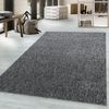 Kurzflor Teppich Neva rechteckig - 120x170 cm - Grau Bild 2