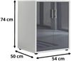 moebel-dich-auf Kommode Druckerkommode TABOR (2-türig), 54 cm breit Bild 4