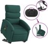 vidaXL Massagesessel mit Aufstehhilfe Dunkelgrün Stoff 3203996 Bild 5