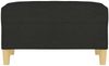 vidaXL Fußhocker Schwarz 70 x 55 x 41 cm Stoff [349275] Bild 3