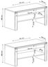 Stella Trading Nature ONE Garderobenschrank mit Spiegel in Kernbuche Teil-massiv FSC-Zertifiziert - Flurgarderoben Schrank mit viel Stauraum - 74 x 201 x 40 cm (B/H/T) Bild 4