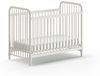 BRONXX Babybett mit Liegefläche 60x120 cm, Ausf. Metall Weiß matt Bild 4