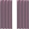 vidaXL Voile Vorhänge mit Ösen 2 Stk. Lila 140x245 cm 4102104 Bild 2